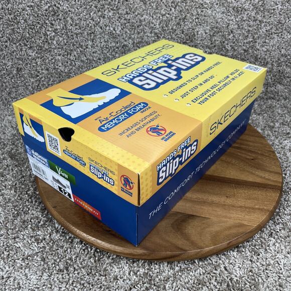 Skechers Hands Free Slip-Ins Parson Ralven Men’s 12 Wide Casual Wear Gray 204804 - Picture 12 of 12